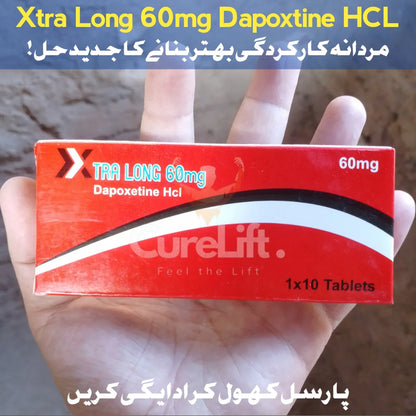 Xtra Long 60mg (D@poxetine) for delayed Ejaculation and Improved Stamina.