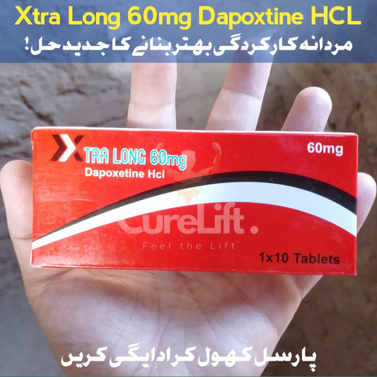 Xtra Long 60mg (D@poxetine) for delayed Ejaculation and Improved Stamina.